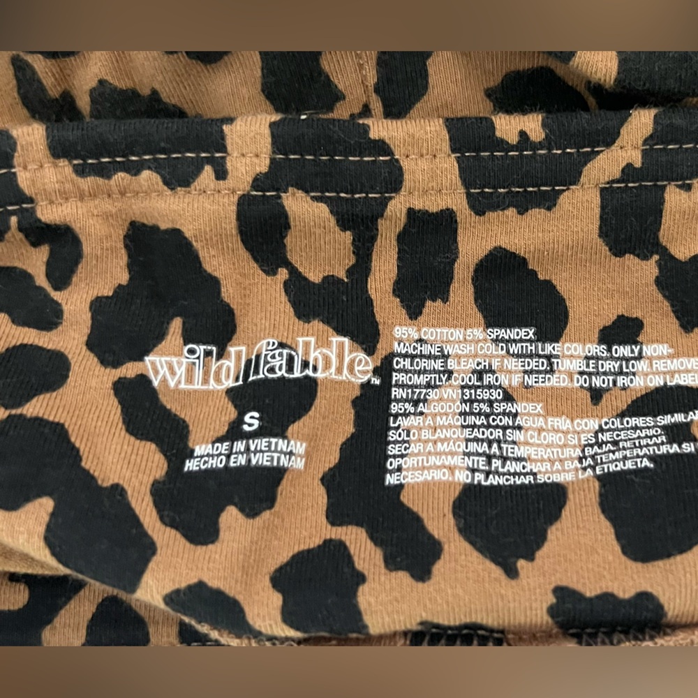 Wild fable cheetah biker shorts - Picture 3 of 3